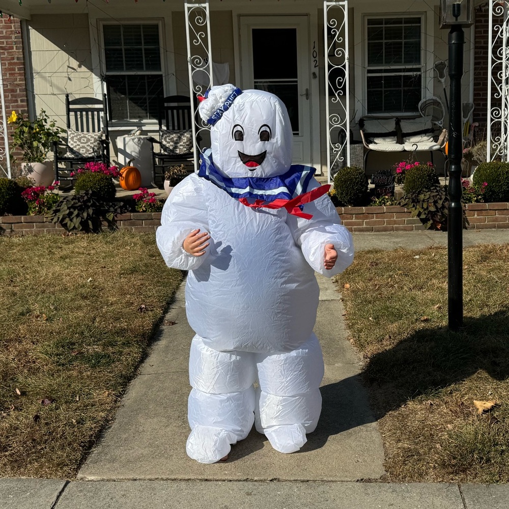 Ghostbusters Stay Puft Inflatable Costume